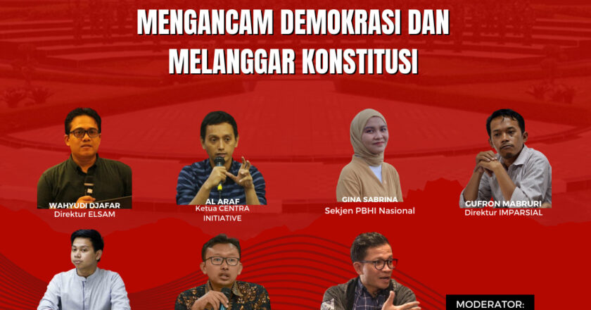 Refleksi 25 Tahun Reformasi: Ruu TNI Mengancam Demokrasi dan Melanggar Konstitusi