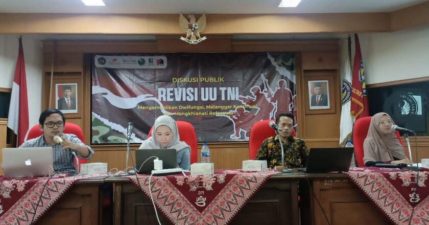 Tolak Revisi UU TNI, Imparsial Ungkap Pasal Krusial Ini