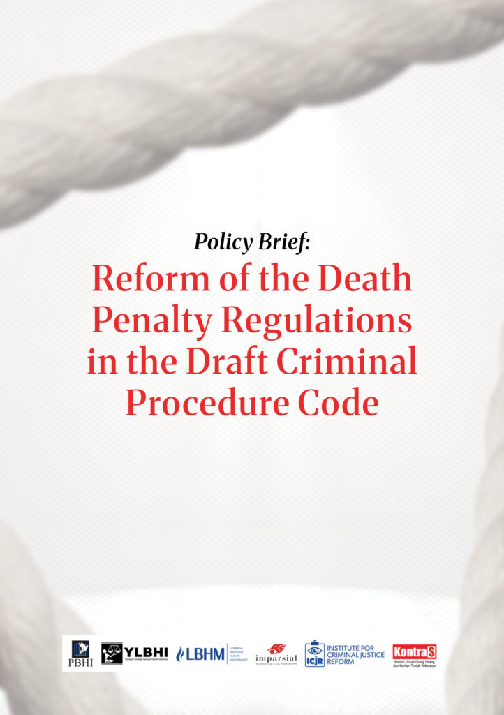 Policy Brief: Reform of the Death Penalty Regulations in the Draft ...